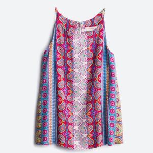 Verse Alecto tank blouse. Vibrant color.